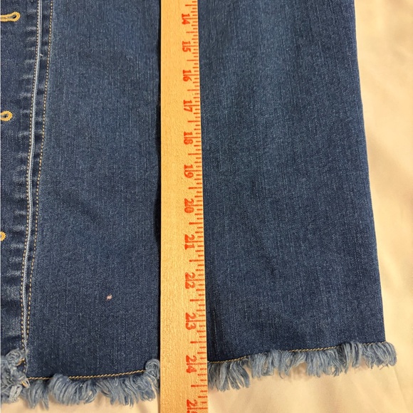 Alfred Dunner Embroidered Denim Jacket Women’s Large Floral Jean Jacket - Picture 4 of 7